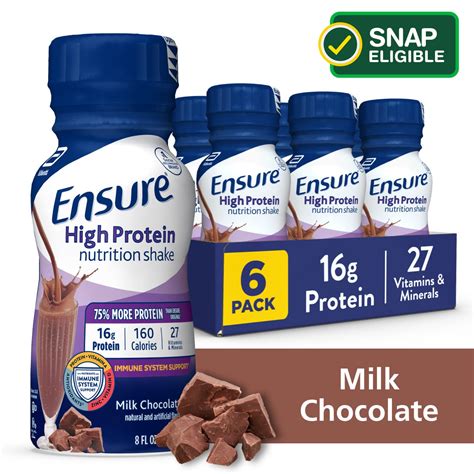 Ensure High Protein Nutrition Shake Ready To Drink Fl Oz Ct Pick