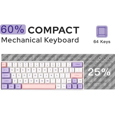 Epomaker Ep Rgb Hot Swappable Ghz Bluetooth Usb C Wired Mechanical Gaming Keyboard