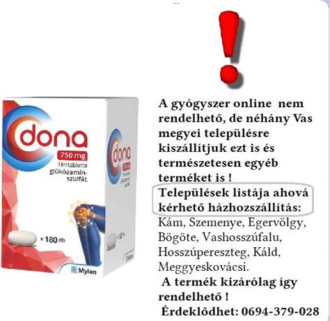 Dona kapszula 250mg 180x - Arcanum GYÓGYSZERTÁR webpatika gyógyszer ...