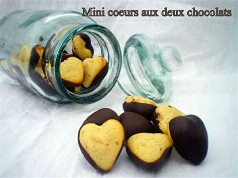 Mini Coeurs Aux Deux Chocolats De Dans Vos Assiettes Et Ses Recettes De