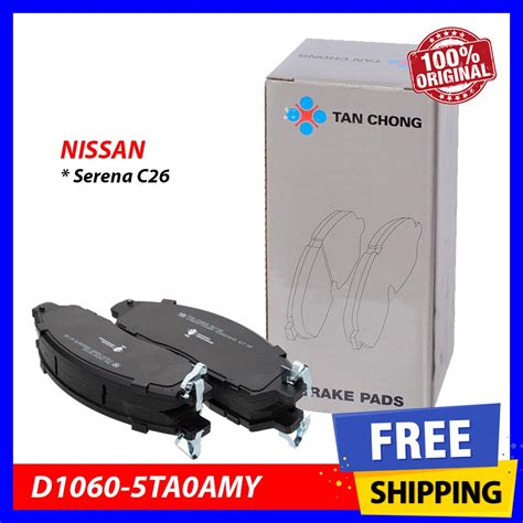 Original Nissan Tan Chong Brake Pad Front Serena C D