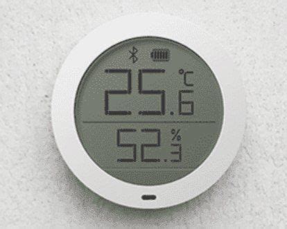 Xiaomi Thermo-Hygrometer mit Bluetooth für 10,50€