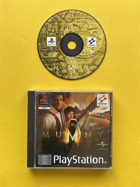 The MUMMY 1 Konami PS1 juego PLAYSTATION La MOMIA EMBALAJE ORIGINAL ...