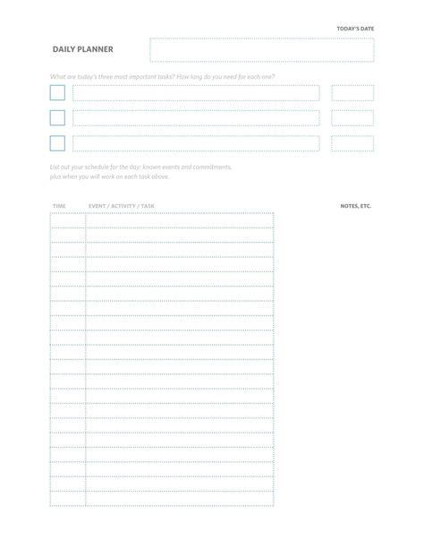 Free Printable Daily Work Schedule Templates Excel PDF Word