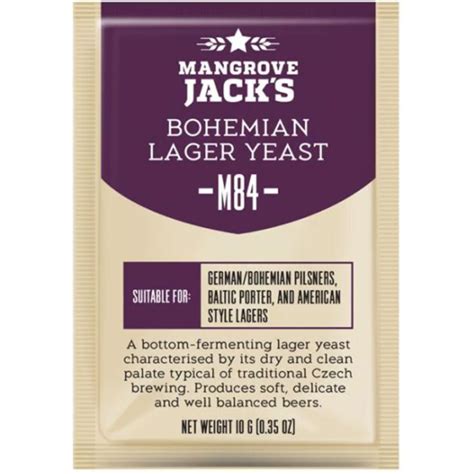 Mangrove Jack's Yeast M84 Bohemian Lager (10g) - Keg King