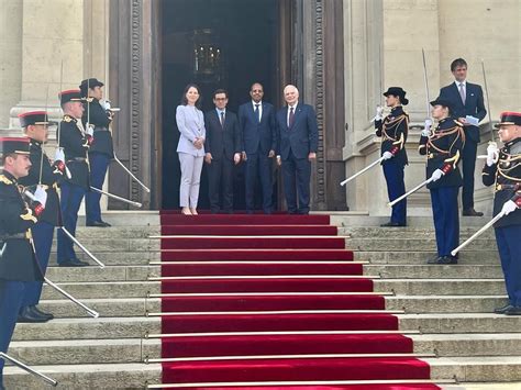 Le chef de la diplomatie djiboutienne participe à Paris à une double