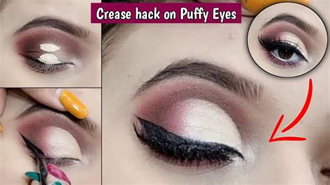 Try This Easy Trick For Hooded Droopy Eyes 3 Step Easy Cut Crease