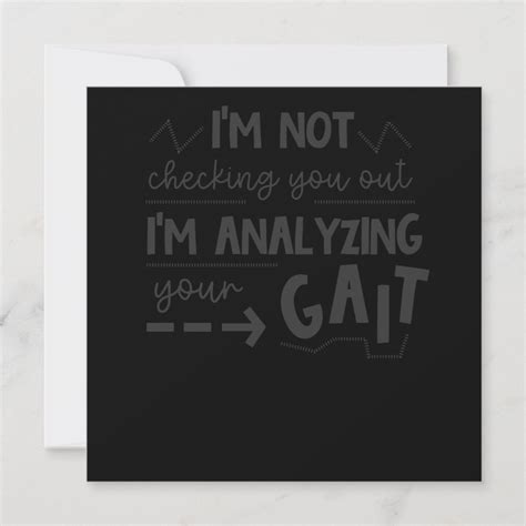 Physical Therapist Im Not Checking You Out Im Anal Invitation Zazzle