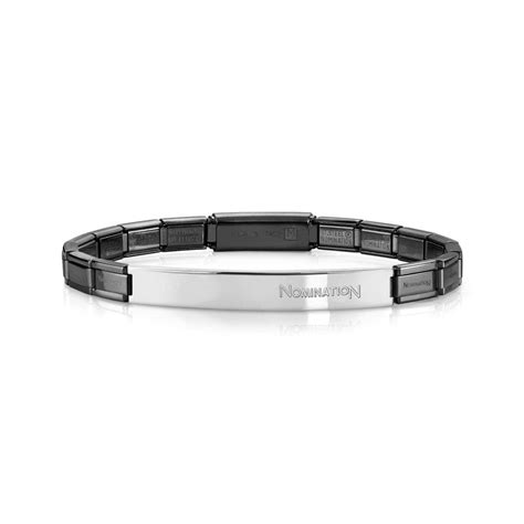 Nomination Trendsetter Black & Silver Bracelet – S&S Argento