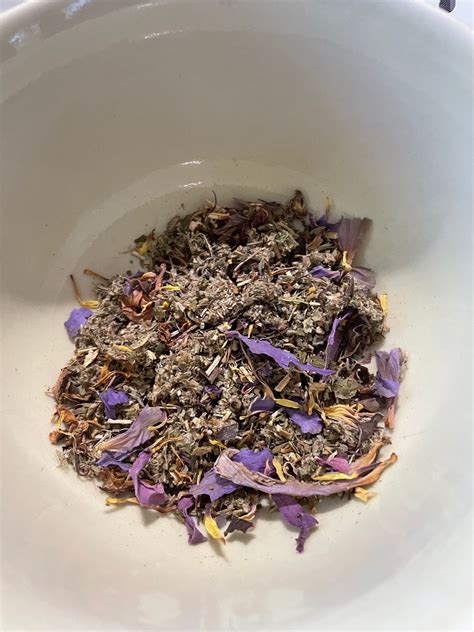 Herbal Tea Blend FEATURING, CALEA ZACATECHICHI mexican Dream Herb, Blue ...