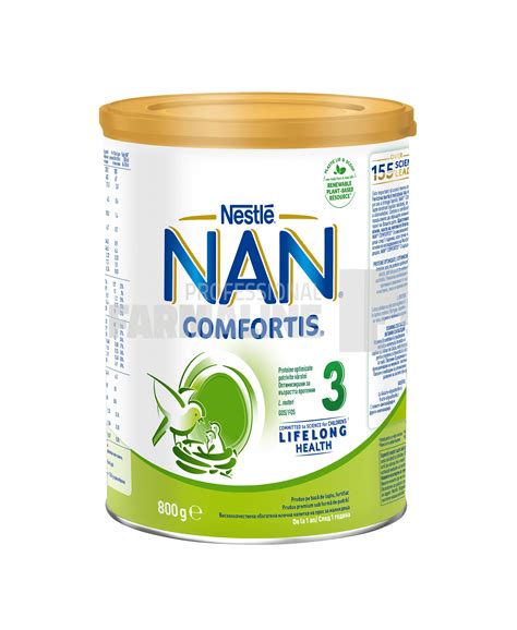 Nan 3 Comfortis 12+ luni 800 g - 72 produse