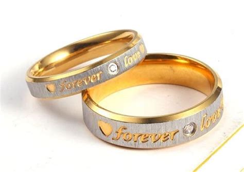 Couples Forever Love Ring Set For Him And Her Etsy