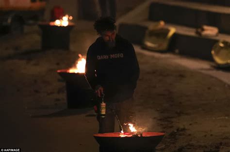 Dark Mofo Festivals Nude Swim Has Towel Shortage Daily Mail Online