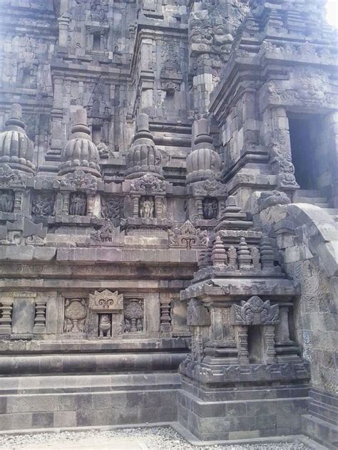 Detalles Y Ruinas Del Templo De Prambanan Yogyakarta Tomadas En