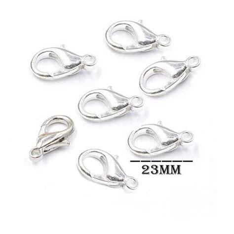 10 Pcs Lot 23mm Big Size Lobster Claw Clasps For Jewelry Making