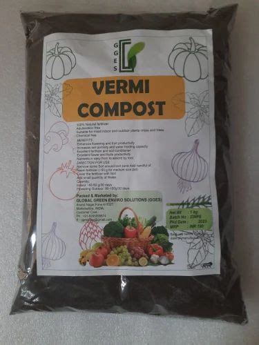 Powder 1 Kg Vermicompost Fertilizer Packet At Rs 190 Packet In Pune