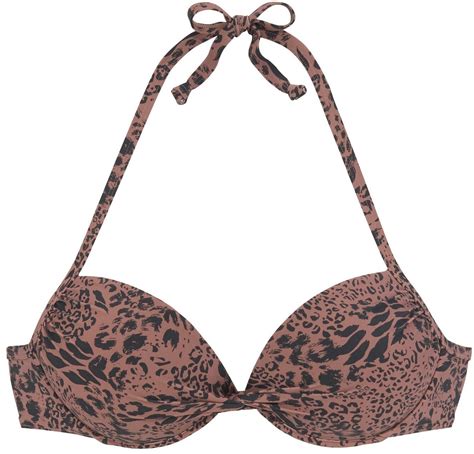 Lascana Push Up Bikini Top 91713645 Braun Schwarz Ab 23 99 Preisvergleich Bei Idealo De