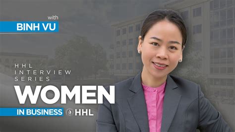 [women In Business] Interview With Binh Vu Venture Capital Analyst At Brandenburg Kapital Youtube