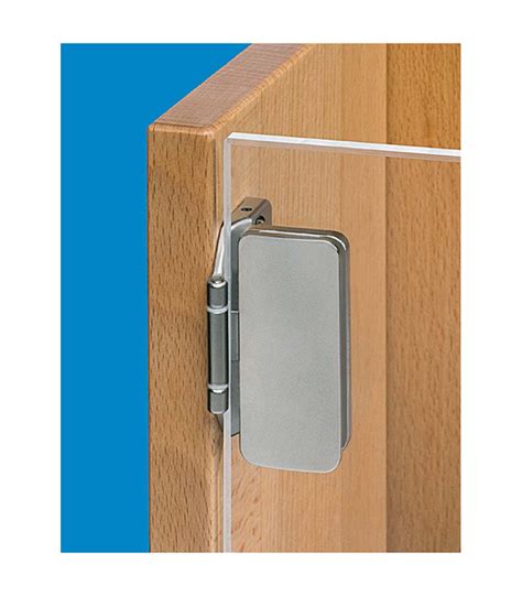 Glass Door Hinge 180° Glass To Wood Inset 336hg81 Prameta