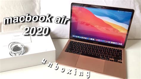 🌱 Macbook Air M1 Rose Gold Short Unboxing 💻 Youtube