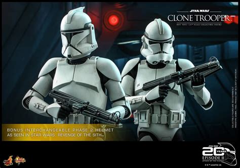 Hot Toys Star Wars Episode 2 Clone Trooper 1 6 Scale Limited Figure MMS647 Comic Concepts