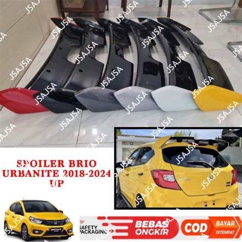 Spoiler Belakang All New Brio 2018 2022 2023 2024 Urbanite Lazada