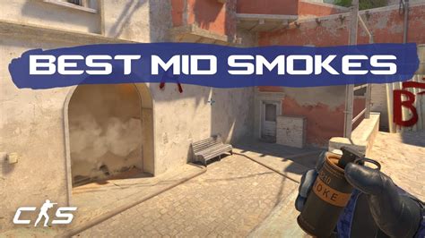 Cs2 Mirage The Best Smokes For Mid Youtube