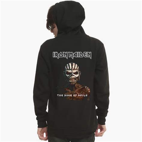 Cool Iron Maiden Heavy Metal Hoodie Wishiny