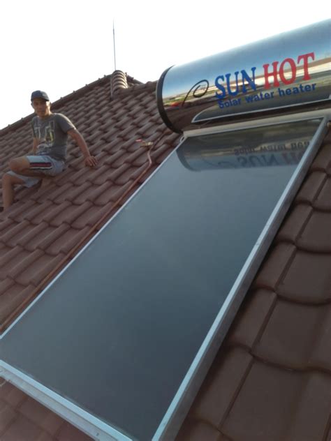 Jual Water Heater Pemanas Air Tenaga Surya Merk SUN HOT Terbaik