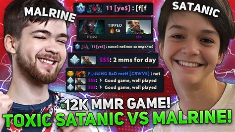 12K MMR GAME TOXIC SATANIC Vs MALRINE BEST TERRORBLADE By BUTTERFLY