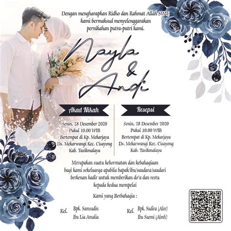 Jual Cetak Undangan Besek Pernikahan Khitan Aqiqah Murah Rustic Modern