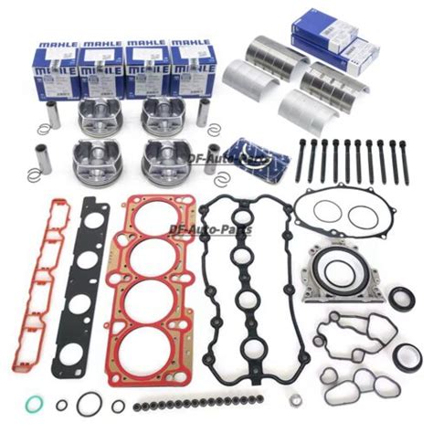 Engine Rebuild Overhaul Kit Pistons Seals For Audi A4 VW 2 0 TFSI BWA