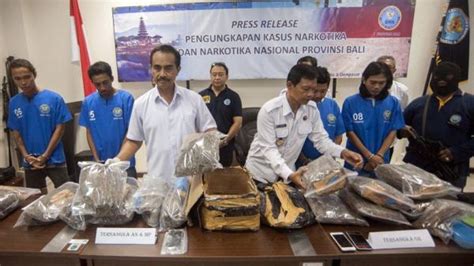 BNNP Bali Gagalkan Penyelundupan 12 Kg Ganja Kering