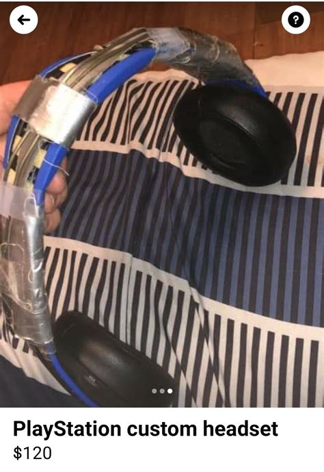 Ps5 headset prototype leaked??? : r/CrackheadCraigslist