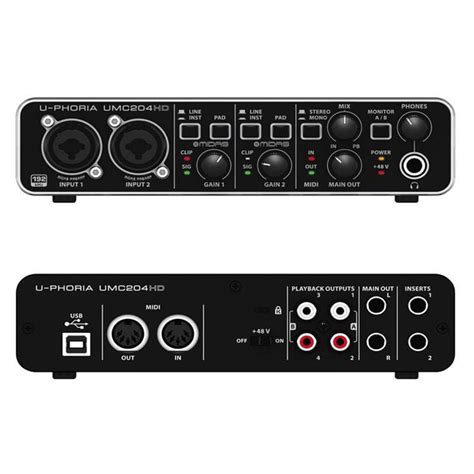 Behringer UMC204HD Audio Interface - PT. Sinceremusic