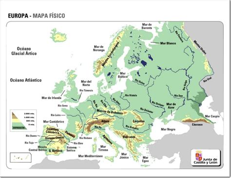 Mapa De Europa Relieve Y Rios Mapa Fisico 40180 Hot Sex Picture