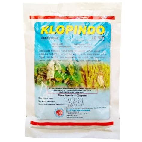 Jual Klopindo Wp Gram Insektisida Pembunuh Serangga Shopee