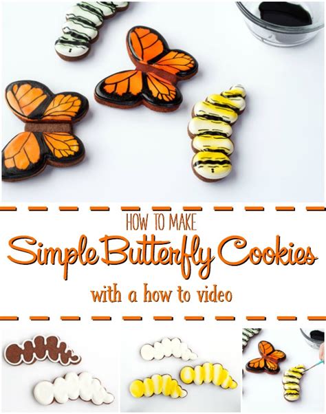 Easy Butterfly Cookies Part 2 The Bearfoot Baker