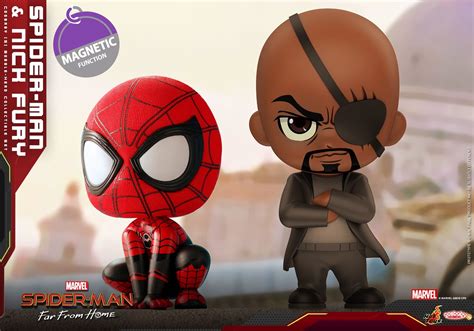 Homem Aranha Longe De Casa Ganha Suas Vers Es De Cosbabies Da Hot Toys Universo Marvel
