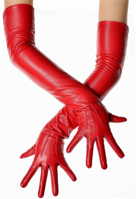 Exclusive Vintage Inspired Handmade Opera Leather Gloves Soft