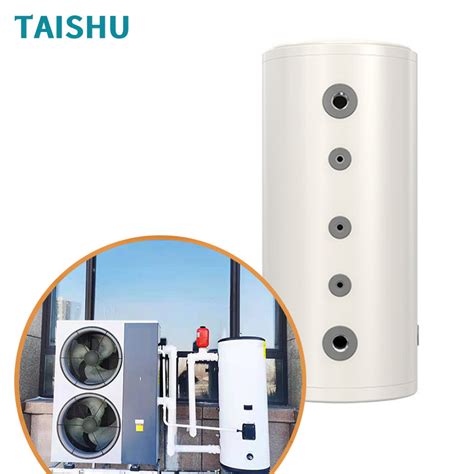 Home Commercial Use Solar Air Source Heat Pump Hot Water Tanks With L Capacity Heating