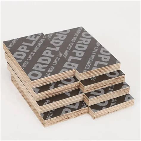 Construction Shuttering Board Phenolic Plywood Black Finger Joint