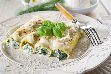 Cannelloni Ze Szpinakiem Przepis Na FajneGotowanie Pl