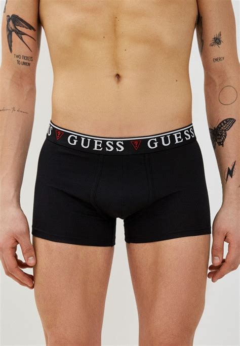 Трусы 3 шт. Guess, цвет: черный, RTLAAS138301 — купить в интернет ...