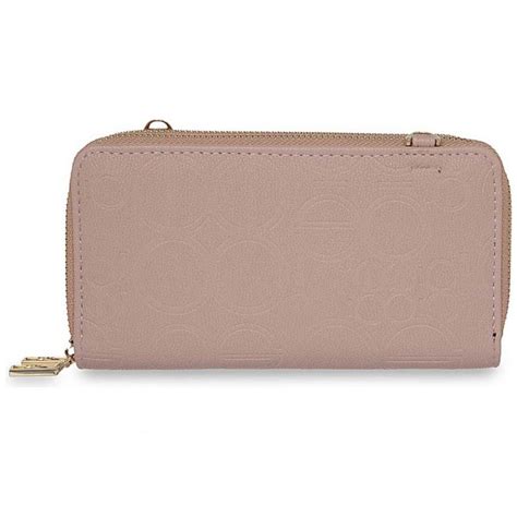 Billetera Cierre Doble Nude Cloe Bicp Nud