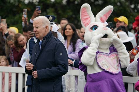 Video of Easter Bunny Interrupting Joe Biden Viewed 5 Million Times