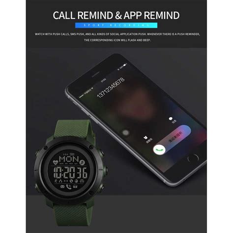 Rumah Dropship Jual SKMEI Jam Tangan Smartwatch Pria Bluetooth