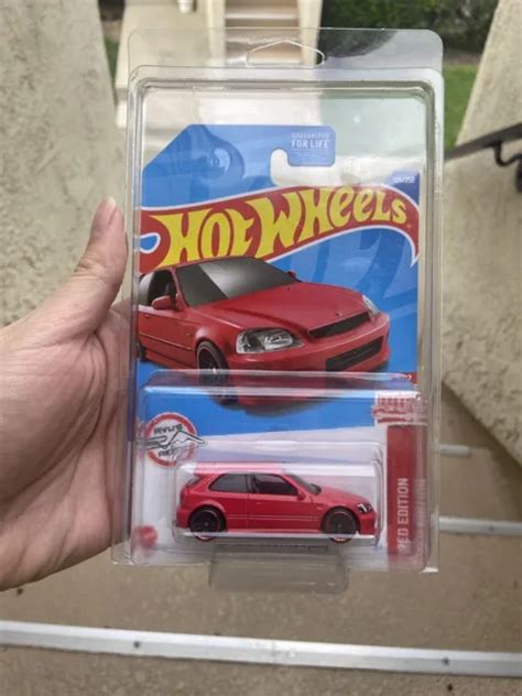 HOT WHEELS Honda Civic Type R EK Red Edition Target Exclusive PicClick CA