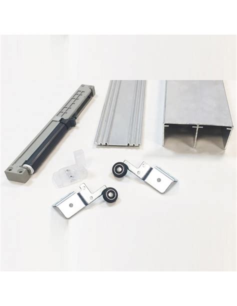 Rb Panel Kit Rails Haut Et Bas Pour Portes De Placards Aluminium L Cm