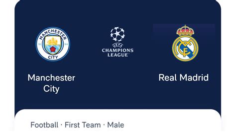 Jadwal Tayang Man City Vs Real Madrid Liga Champions Leg 2 Malam Ini